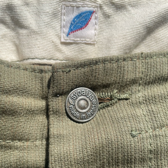 Syoaiya (Pure Blue Japan) Olive Chinos - Picture 2 of 9
